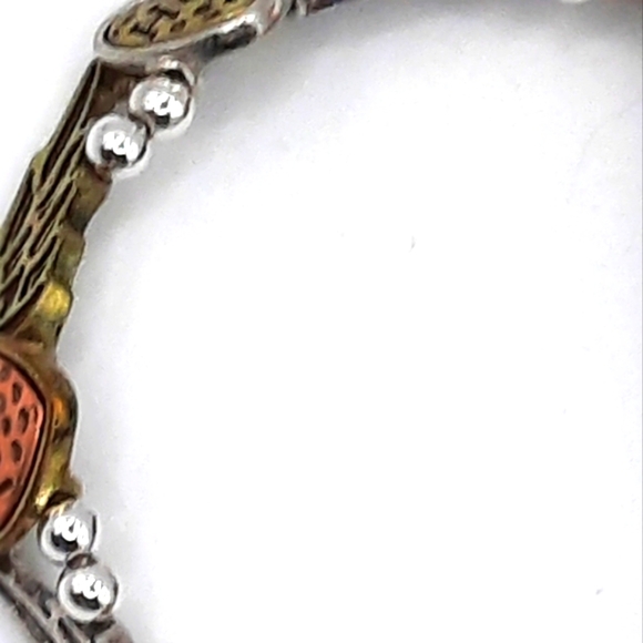 RSVP Peace, Love, and Hope Bangle Bracelet with Angel Wings - Picture 5 of 10